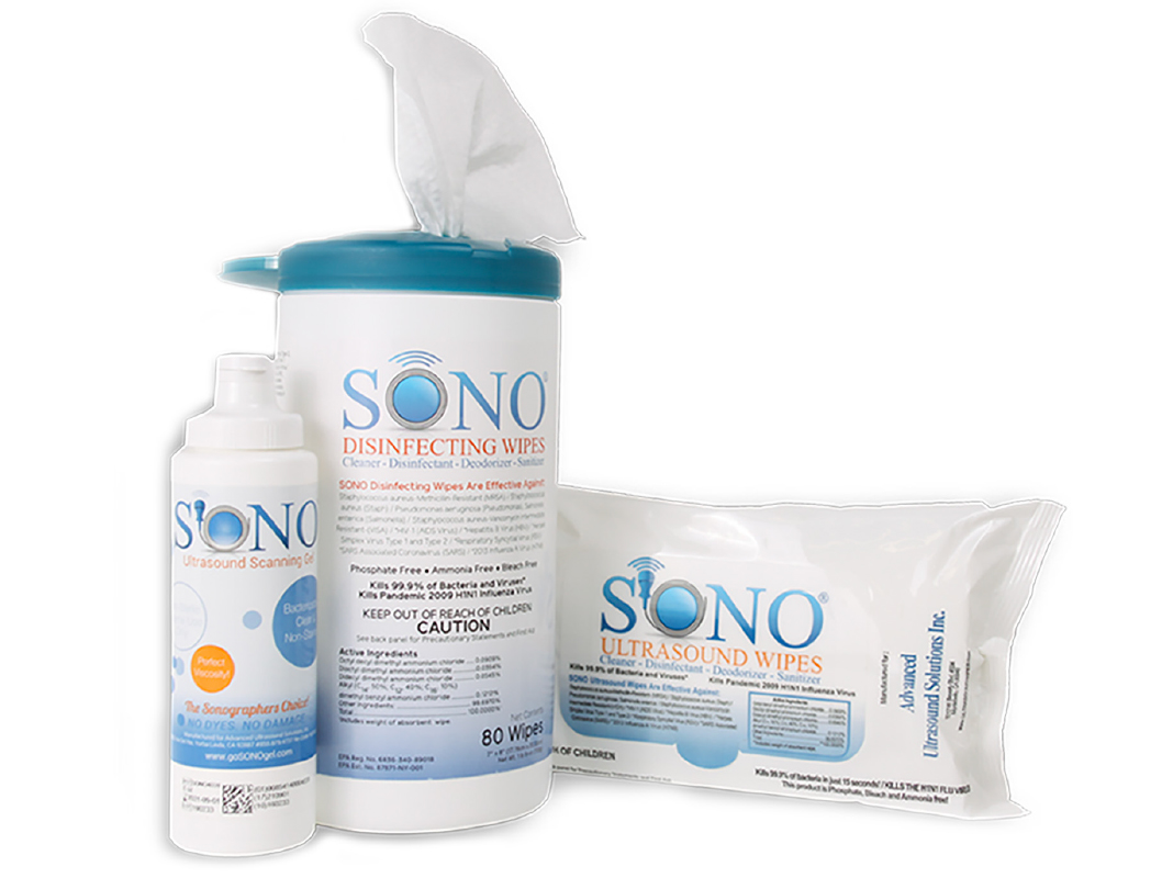 Tools of the Trade: SONO Wipes and Gels
