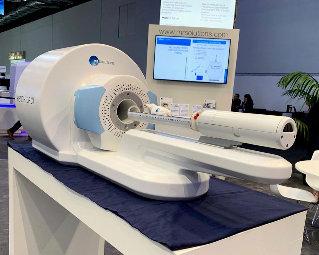 MR Solutions Displays New Bench Top CT Preclinical Scanner