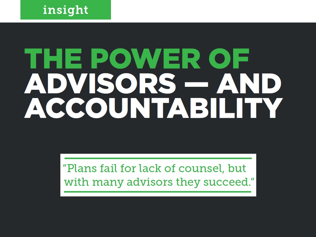 The Power of Advisors – And Accountability