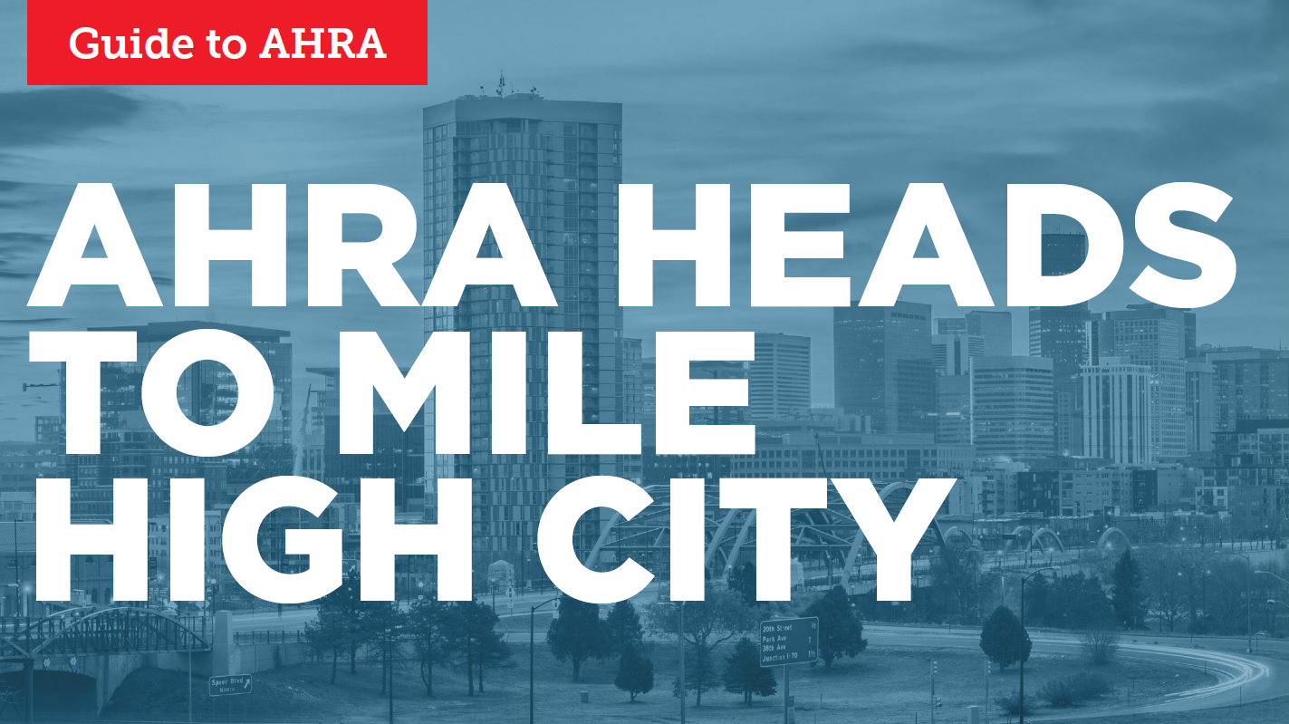 AHRA Heads to Mile High City