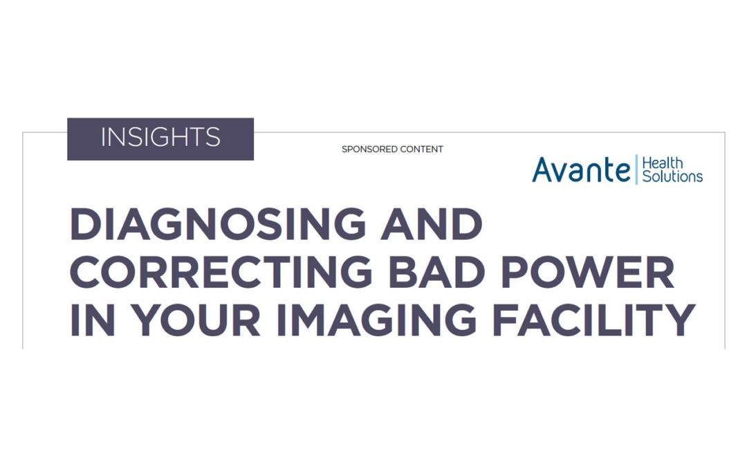 [Sponsored] Diagnosing and Correcting Bad Power in Your Imaging Facility