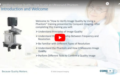 Verifying Image Quality ‑ How to use an Ultrasound Phantom