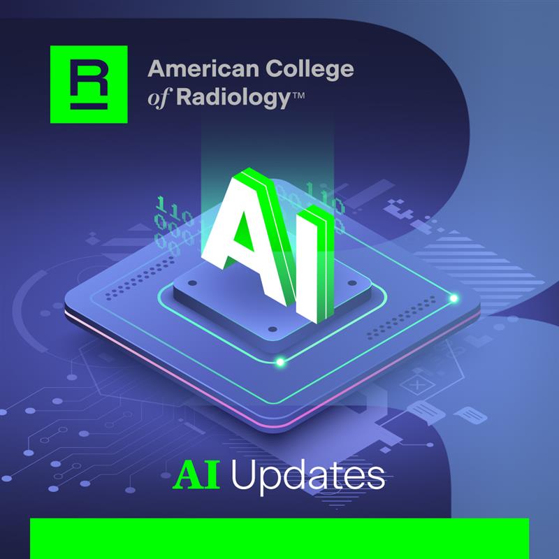 ACR Plans AI Economics Committee

