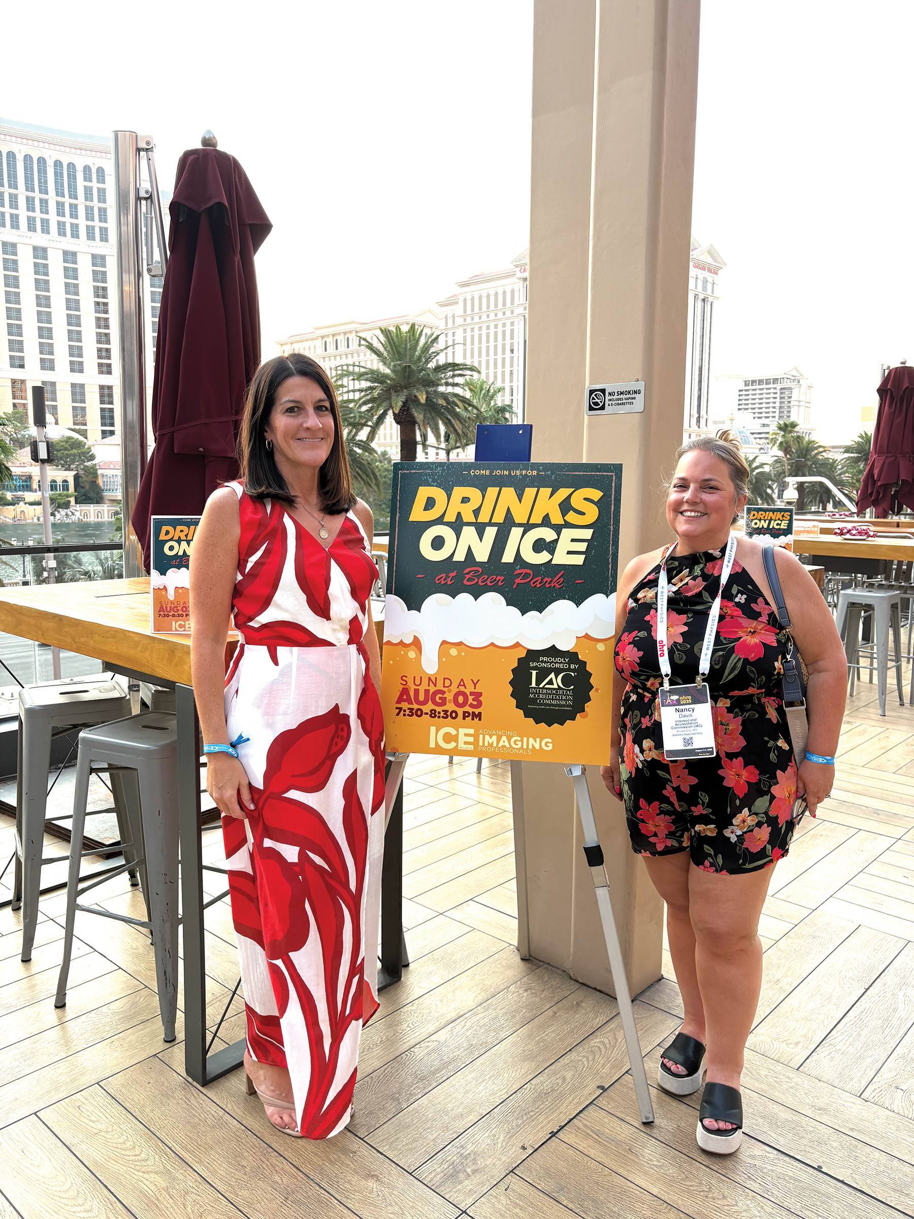 AHRA reception attendees