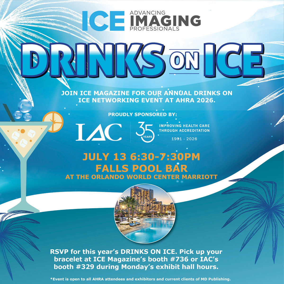 Drinks on ICE advertisement