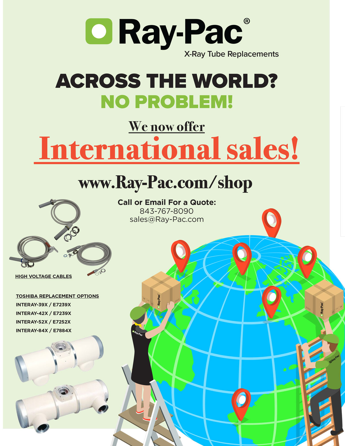Ray-Pac advertisement