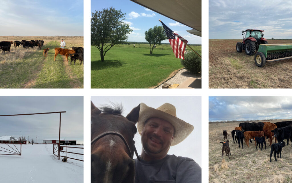 Jeff Killion, radiologic technology educator and dean, on his Wichita Falls cattle ranch